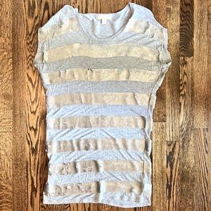 Michael Kors Grey and silver sequins dress